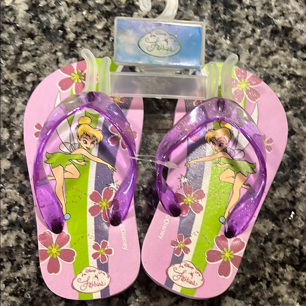 Disney Pink and Purple Flip Flop Sandals